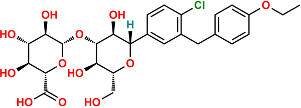 Dapagliflozin 3-O-β-D-glucuronide