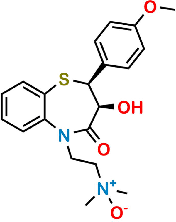 Diltiazem N-Oxide O-Desacetyl Impurity