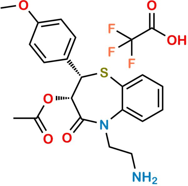 Diltiazem N,N-DiDesmethyl TFA Salt