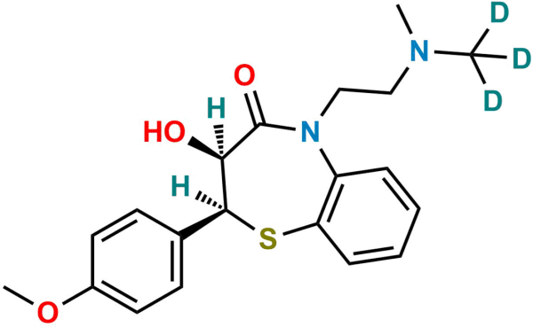 Desacetyl Diltiazem D3