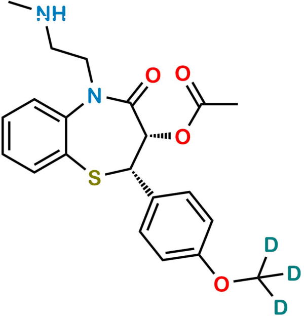 N-Demethyl Diltiazem D3