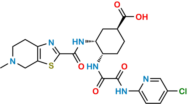 Edoxaban 4-Carboxylic Acid