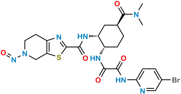 Edoxaban Bromo Desmethyl N-nitroso Impurity