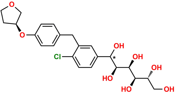 Empagliflozin Diol impurity (Mixture of Isomer)