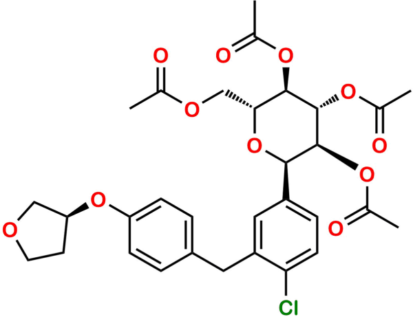 (S)-Empagliflozin Peracetyl