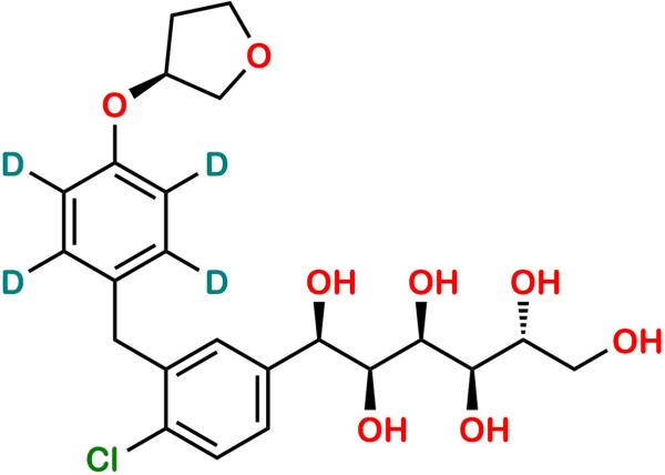 (1R)-1,5-Dihydroxy Empagliflozin D4