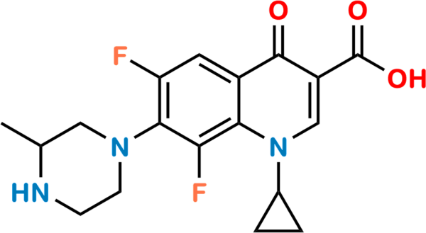 8-Demethoxy-8-Fluoro Gatifloxacin