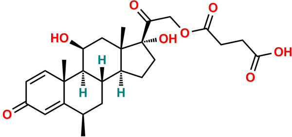 6β-Methylprednisolone Hemisuccinate