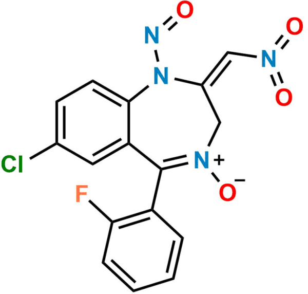 N-Nitroso Midazolam Nitromethylene Compound