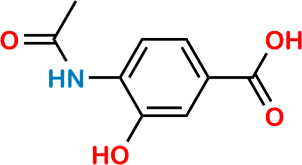 4-Acetamido-3-hydroxybenzoic acid