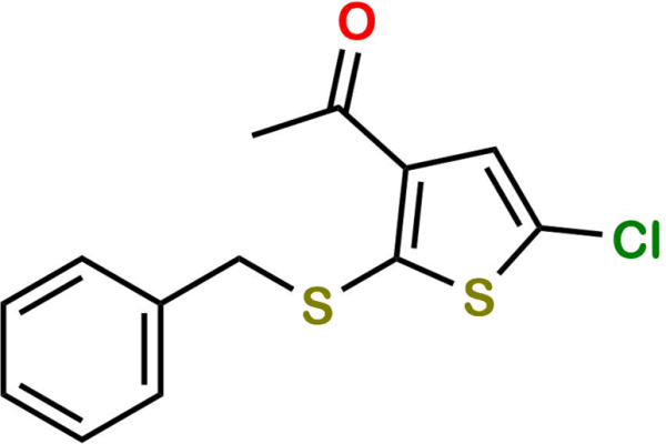 1-(2-(Benzylthio)-5-chlorothiophen-3-yl)ethanone