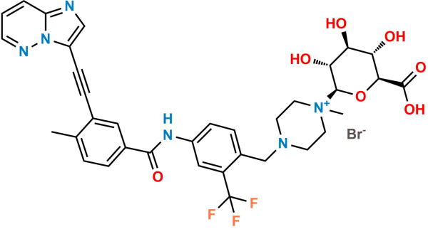 Ponatinib N-beta-D-Glucuronide