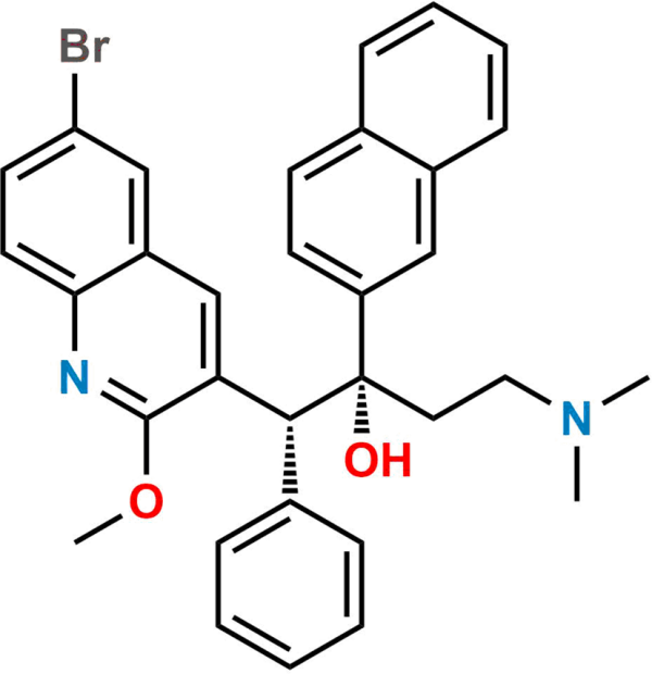 Bedaquiline 2-Naphthyl Diastereomer Impurity 1