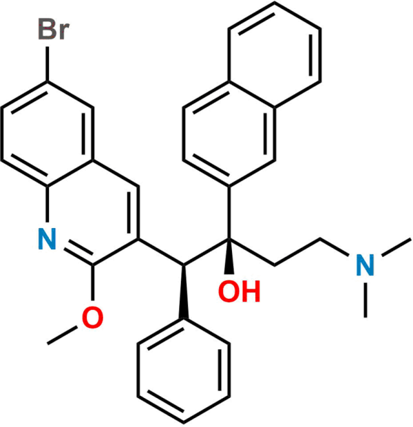 Bedaquiline 2-Naphthyl Diastereomer Impurity 2