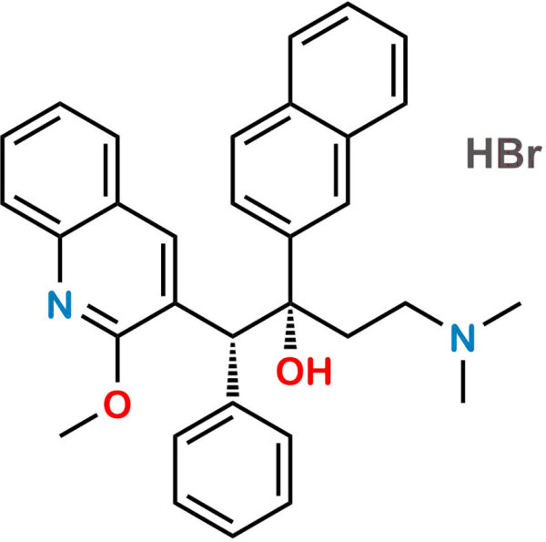 Bedaquiline Des-Bromo Diastereomer Impurity 1