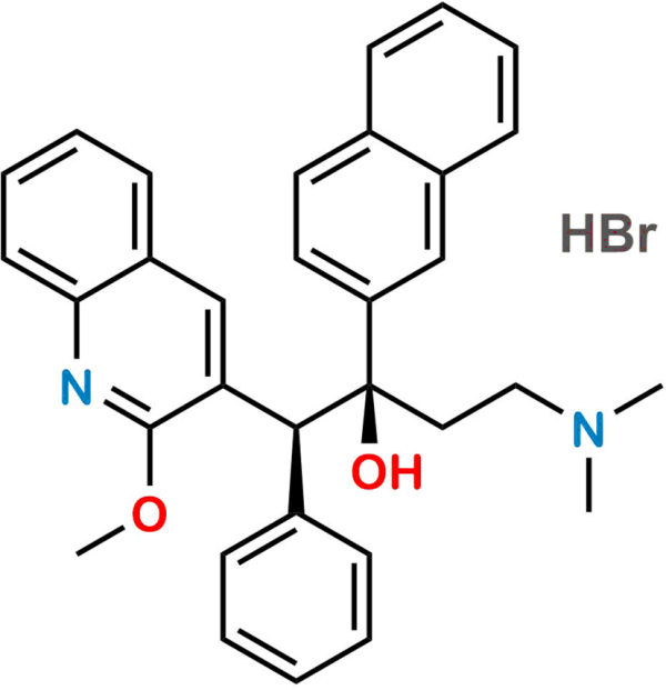 Bedaquiline Des-Bromo Diastereomer Impurity 2