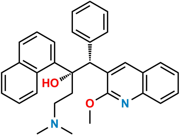 Bedaquiline Des-Bromo Impurity