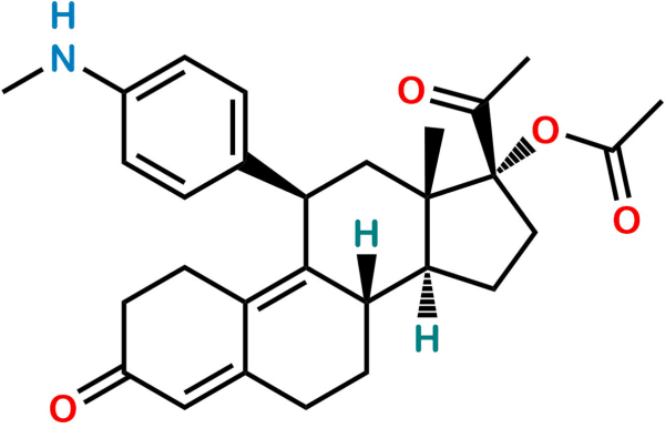 N-Desmethyl Ulipristal Acetate