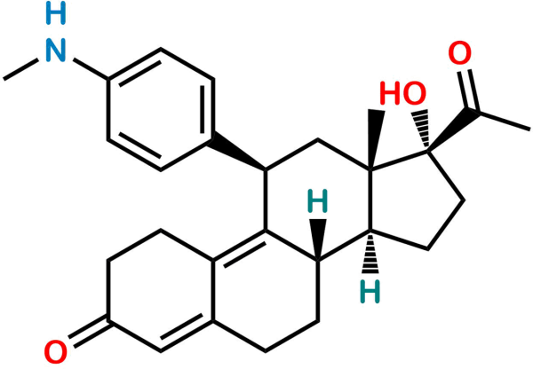 Ulipristal N-Desmethyl Impurity