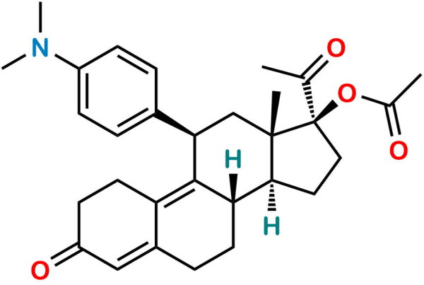 Ulipristal Acetate 17-Beta Isomer