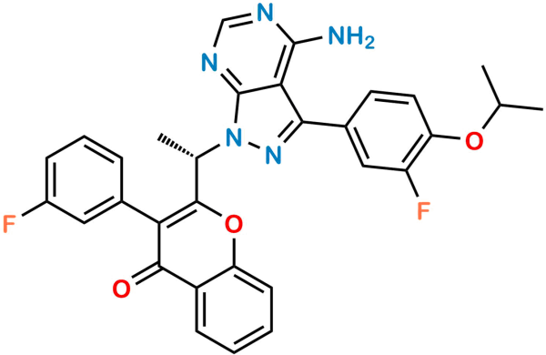 Umbralisib 6-Desfluoro Impurity