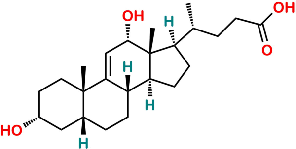 3α,12α-Dihydroxy-5β-chol-9(11)-enic Acid