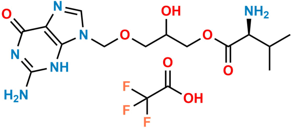 Valganciclovir EP Impurity D (TFA salt)