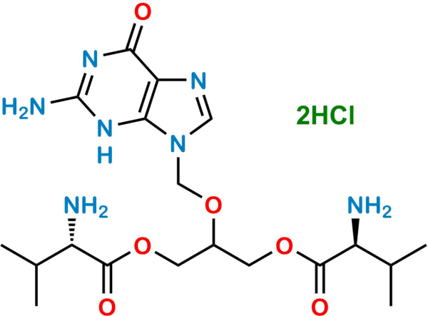 Valganciclovir EP Impurity F (2HCl salt)