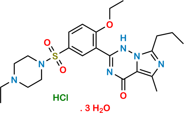 Vardenafil Hydrochloride Trihydrate