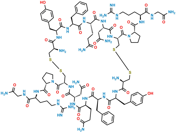 1,1',6,6'linked Vasopressin Dimer (Antiparallel)