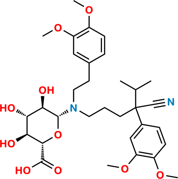 Nor Verapamil N-β-D-Glucuronide