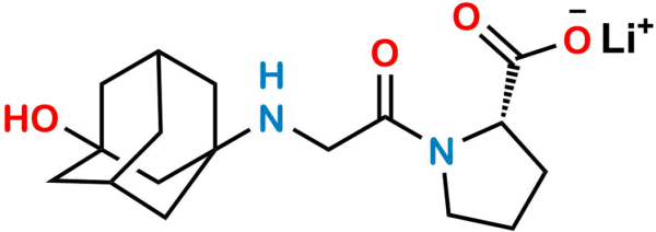 Vildagliptin Carboxylic Acid (lithium salt)