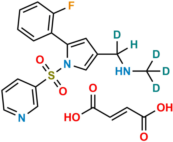 Vonoprazan-D4 Fumarate