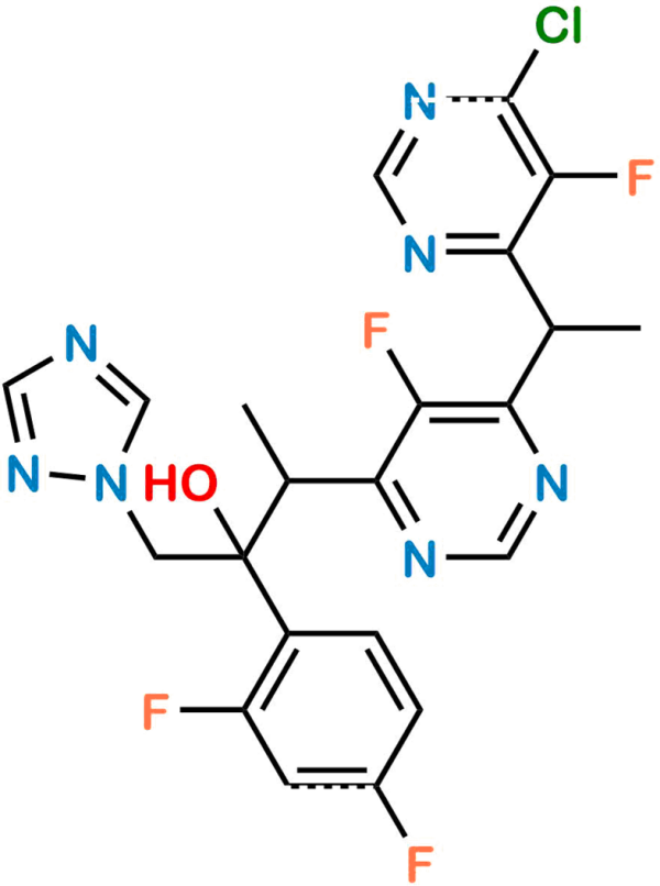 Voriconazole Impurity 18 (Mixture of Diastereomers)