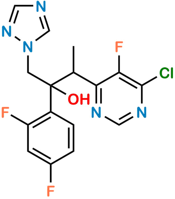 Voriconazole (RR,SS)-6-Chloro Impurity