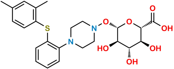 N-Hydroxylated Vortioxetine Glucuronide