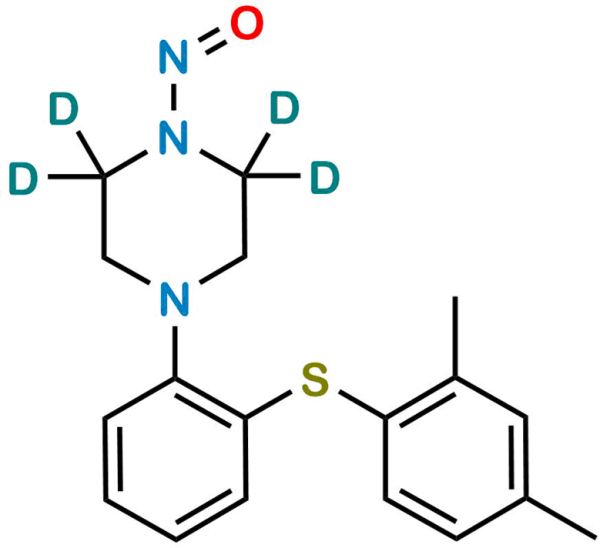 N-Nitroso Vortioxetine D4