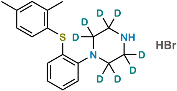 Vortioxetine D8 HBr Salt