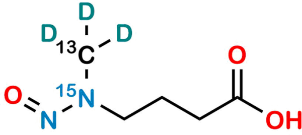 N-Nitroso N-Methyl 4-Amino Butyric Acid 13CD3 15N