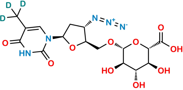 Zidovudine-5-Glucuronide D3