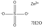 Zinc Sulphate Heptahydrate