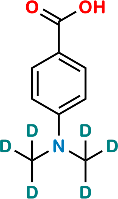 4-Dimethylamino Benzoic Acid-d6