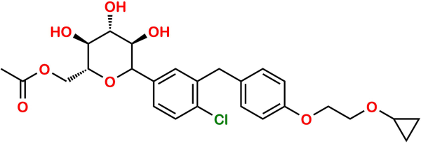 Bexagliflozin Mono Acetyl Impurity