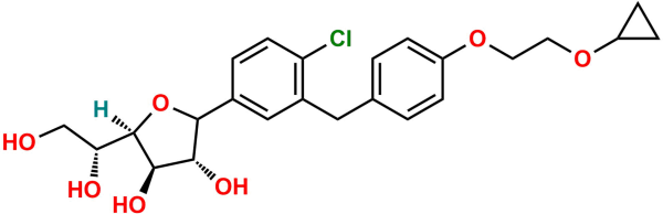 Bexagliflozin R+S Furanose