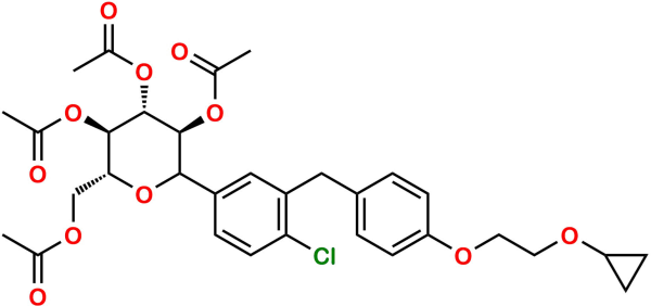 Bexagliflozin Tetra Acetyl Impurity