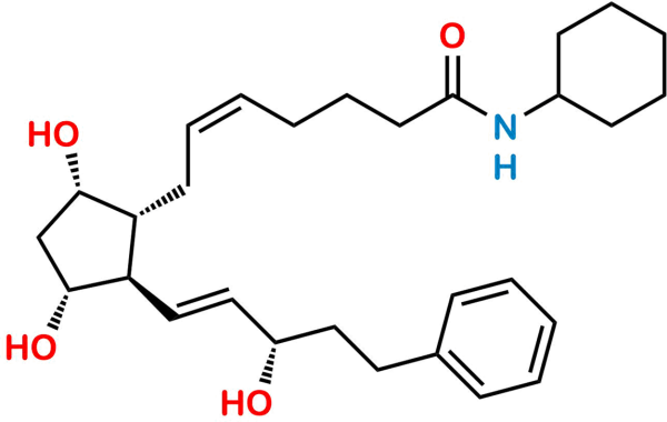 Bimatoprost Cyclohexyl Amide