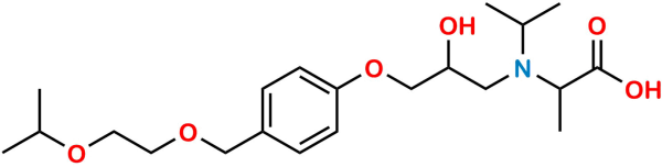 Bisoprolol N-Isopropanoic Acid