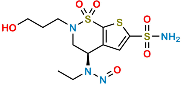 N-Nitroso O-Desmethyl Brinzolamide