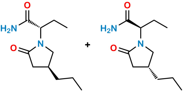 Brivaracetam [2R,4R] and [2S,4S]-Diastereomer