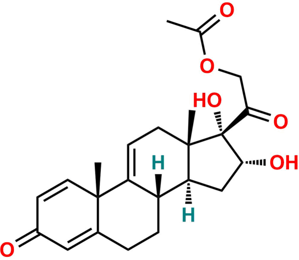 16Alpha-Hydroxy Prednisolone-9(11)-ene Acetate